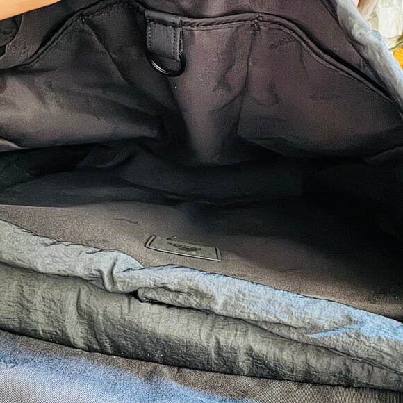 2 NEW PAJAR CANADA Black Nylon Ripstop Backpack Travel Weekender Duffel Bag Set - Picture 16 of 16